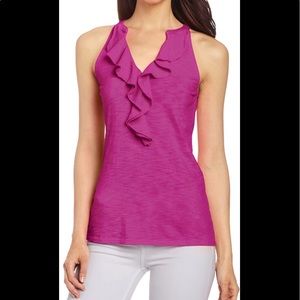 NWT Lilly Pulitzer Shay Top Small Purple Pansey